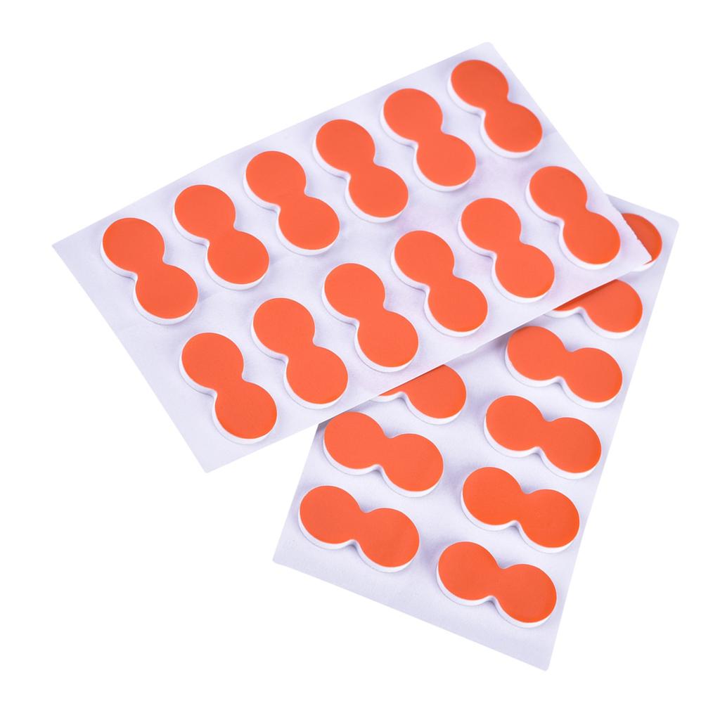 24Pcs EVA Fly Fishing Floats Strike Indicator Tackle Accessories (Orange)