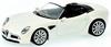 MINICHAMPS Alfa Romeo 8C Spider In White Metallic 1/64
