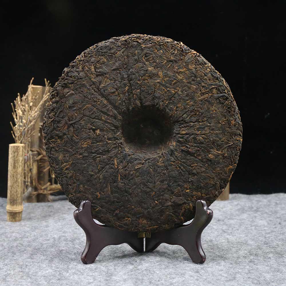 Чай Peahen Town Shu Puer Yunnan Qizi Cake, 2013 г., чайная коллекция, спелый пуэр, 357 г