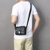 Men's Genuine Leather Single Shoulder Crossbody Bag Multifunctional Casual Cowhide Slanting Bag