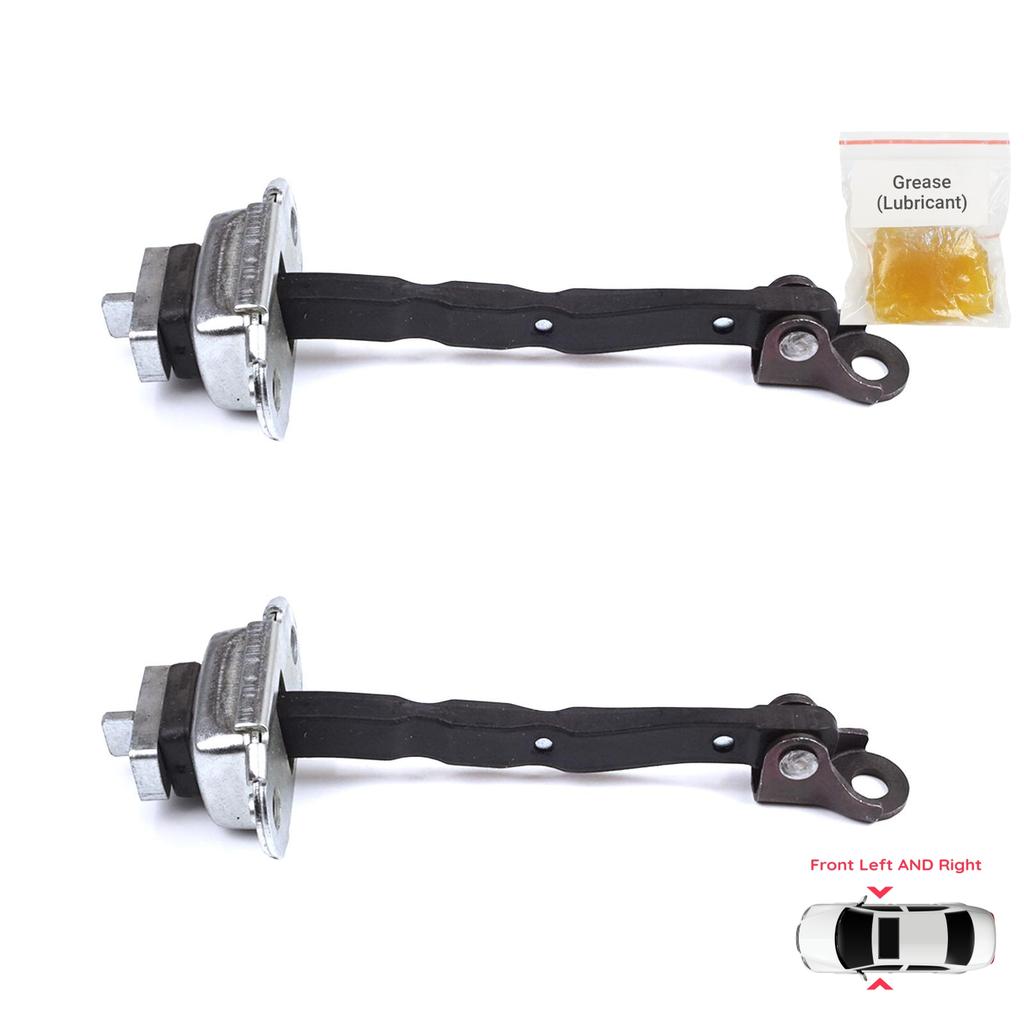 EDP1383-1 2 Pieces Front Door Stop Check Assy Limiter Strap for Toyota C-HR MK1 X1 AX10 AX50 2016-2024 68610F4030