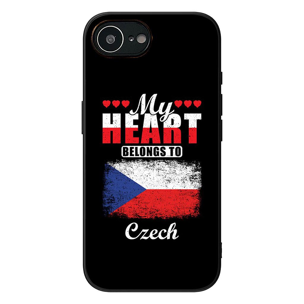 Cover for Samsung Galaxy A36 A17 A26 A07 A35 A54 A53 A13 A33 A34 S8 S9 S20 S21 FE S10 Plus Phone Case The Czech Republic Flag
