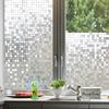 1 рулон 17,7×196,9 дюйма Мозаичная стеклянная оконная пленка - Конфиденциальность и декор, Электростатическая адгезия для дома