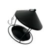 Rings Iron Hanging Bird Feeder For Garden Art Providing Simple Setups And High Capacity Bird Feeding HX6C