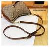 Letter Print Chain Dumpling Bag: Versatile 25cm Fashion Shoulder & Crossbody Handbag