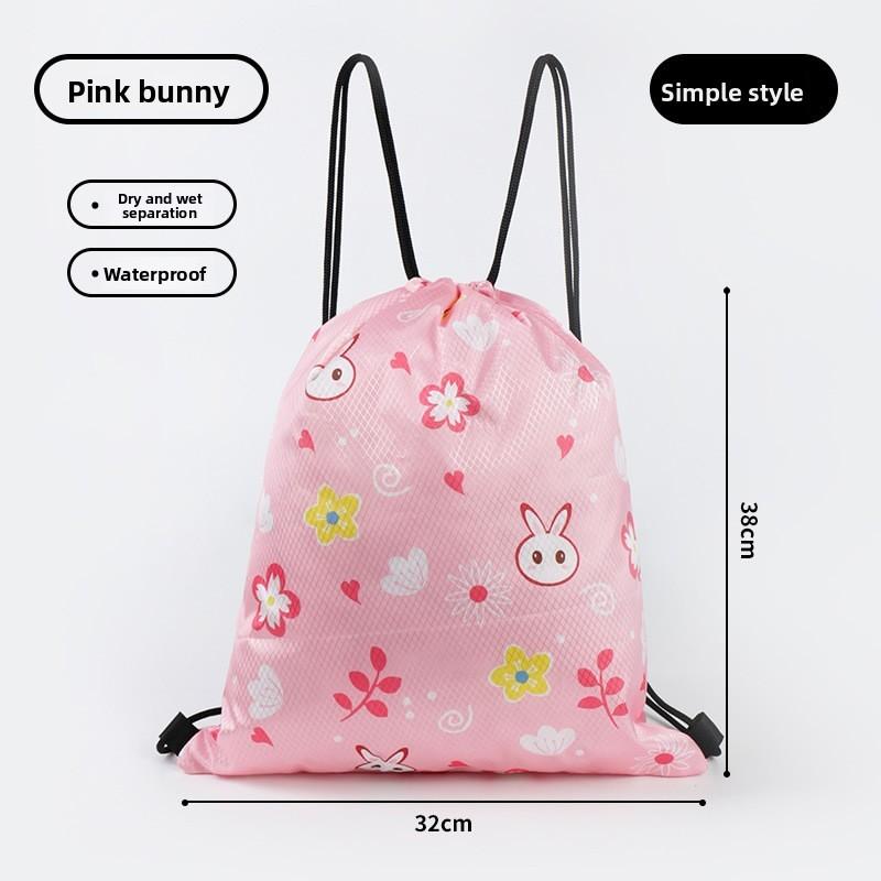 Kids Swim Bag With Dry Wet Separation Waterproof Storage For Beach Travel And Sports Use