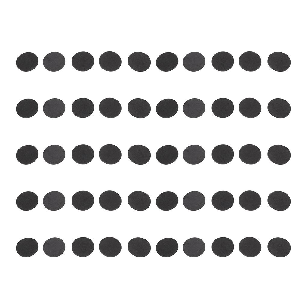 50Pcs Subwoofer Isolation Pad Self Adhesive EVA Foam Anti Slip Speaker Isolation Feet for Soundbar CD Player