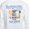 Nike T Shirts Men's White Crew Neck Moderate HV1771-100