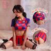 Sexy Lingerie Soccer Babe Sexy Cheerleading Uniform Seduction World Cup Cosplay Sex Suit
