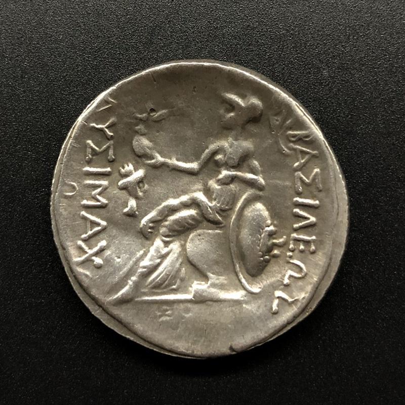 Копия древнегреческой серебряной монеты Коллекция серебряных монет Богини мудрости