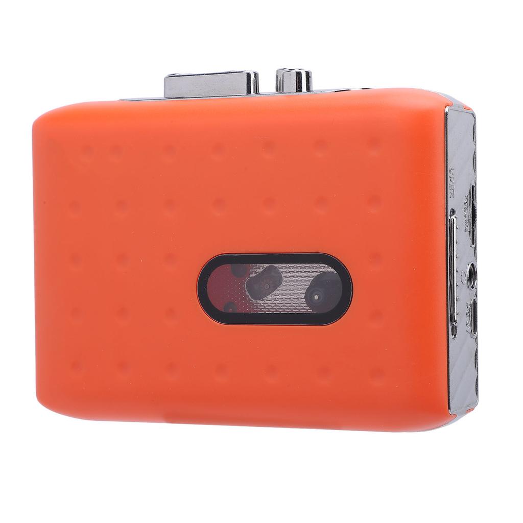 Cassette Player Tape Recorder Portable USB C Cassette To MP3 Digital Converter with Built In Microphone and Headphone