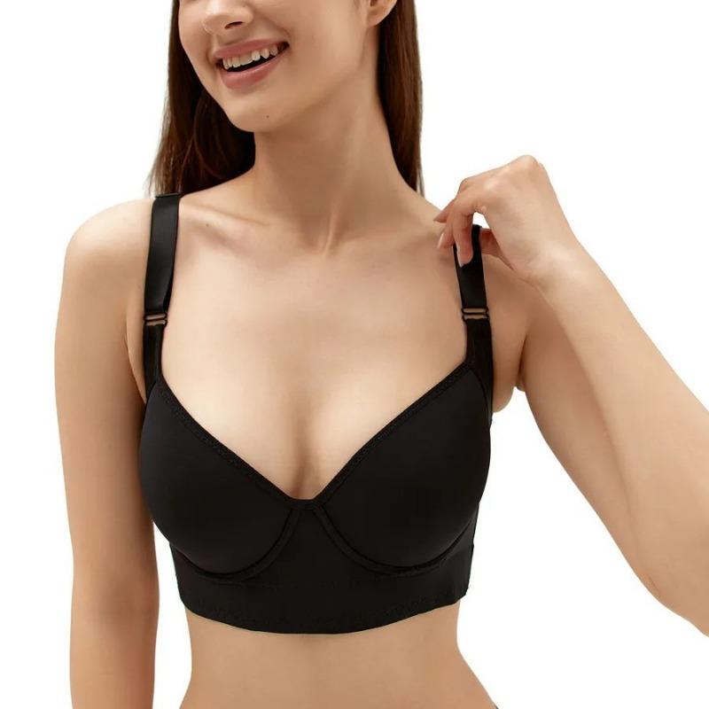 Бесшовный бюстгальтер пуш-ап большого размера для женщин