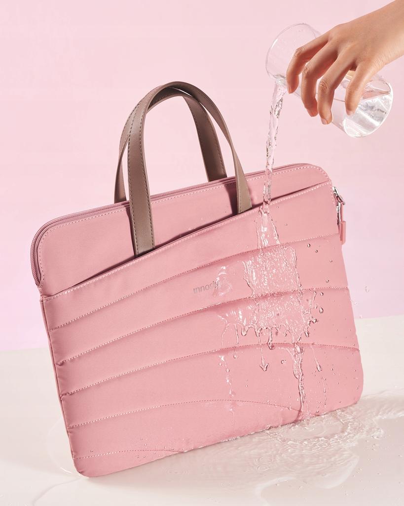 Innostyle Женская 14-дюймовая водонепроницаемая тонкая сумка для ноутбука Carrylite розовая