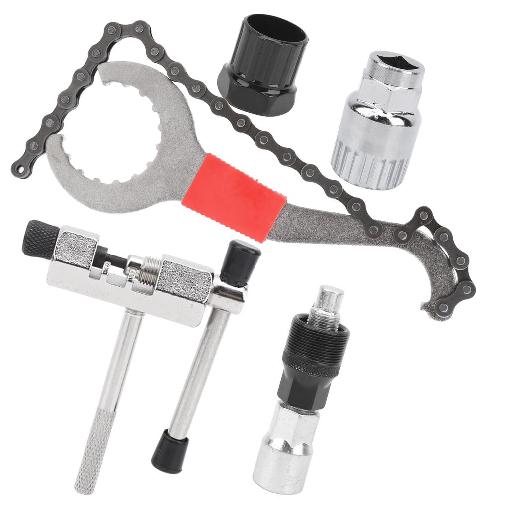 Наборы инструментов для ремонта шатунов велосипеда Съемник шатунов Съемник каретки Инструмент для резки цепи Гаечный ключ