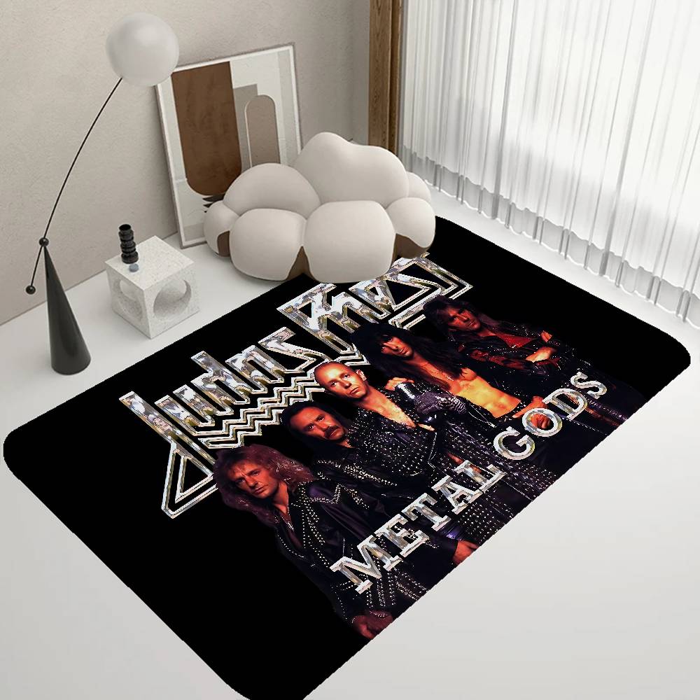 J-Judas P-Priest ROCK BAND Kitchen Mat Cheaper Anti-slip Modern Living Room Balcony Printed Modern Home Decor