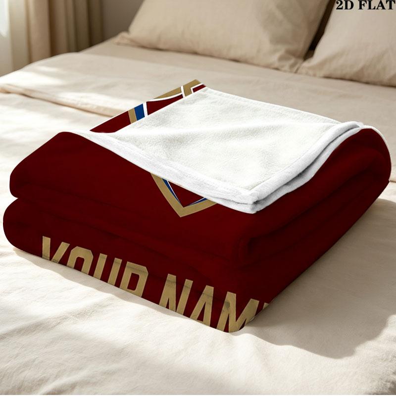 Custom Arsenal F.C Blanket, High quality Comfortable for All Seasons, Home Decor, Warmth and Comfort