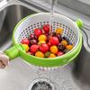 Вращающаяся корзина для сушки фруктов Многофункциональная чаша для мытья фруктов и овощей Центрифуга для кухни