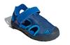 adidas Сандалии Captain Toey K, нескользящие, износостойкие, синие, для детей, BC0703