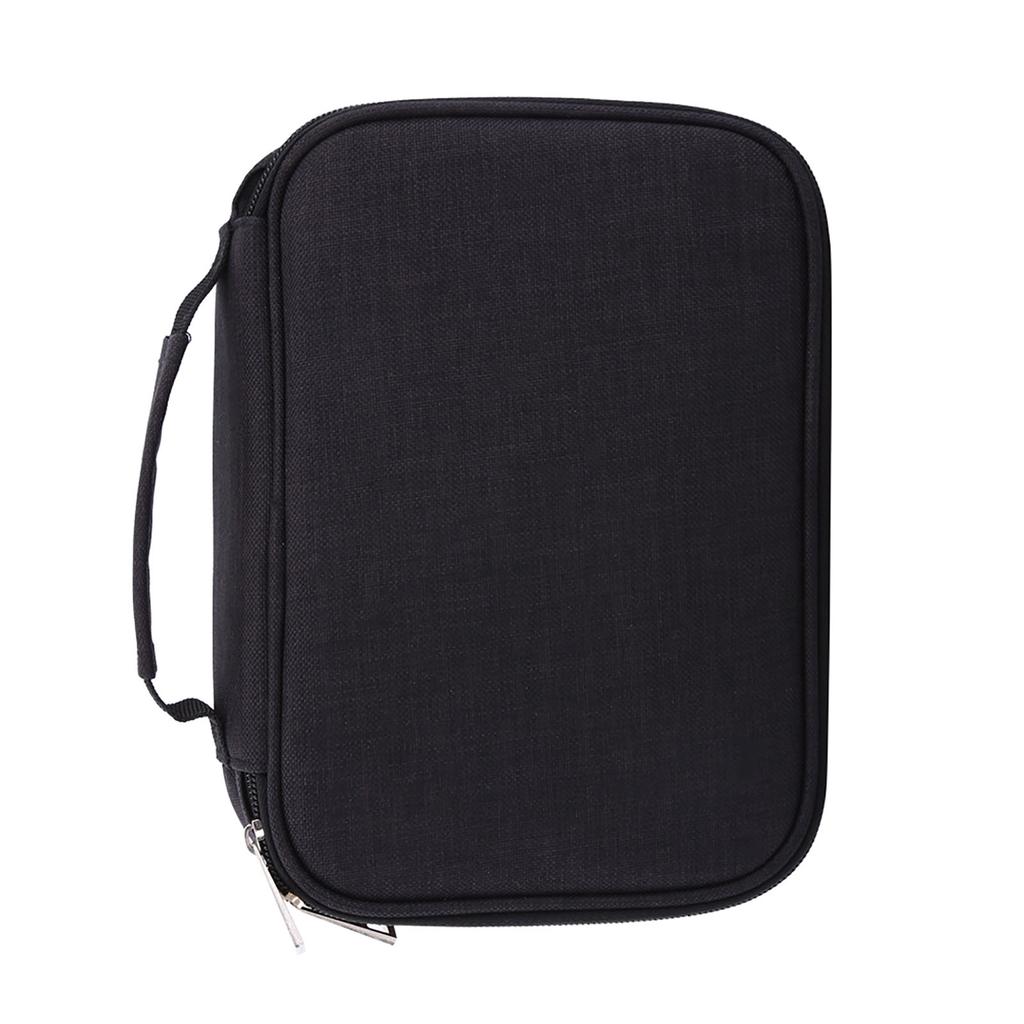 Многофункциональный складной тканевый пенал на 72 отделения, большая вместимость, сумка для ручек на молнии