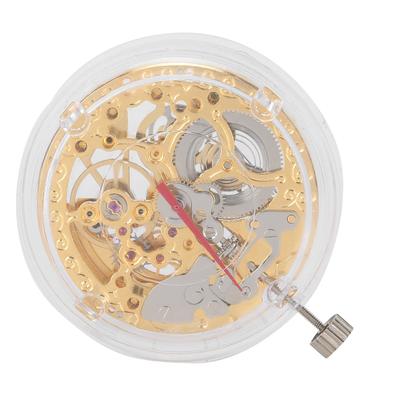 2807 Gold Hollow Watch Movement Механический часовой механизм Замена запасных частей