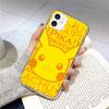PK11 Милый Пикачу Прозрачный чехол для Samsung A04 A14 A23 M33 M53 Realme 10 9 C35 C55 VIVO Y02 Y12 Infinix Hot 30 Note 11 Tecno Spark 8P Pro