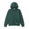 Детская толстовка с длинным рукавом на молнии, с капюшоном, базовая, темно-зеленая [Champion], толстовка, рукав, 100% хлопок, флис, логотип, толстовка, CK-A102,