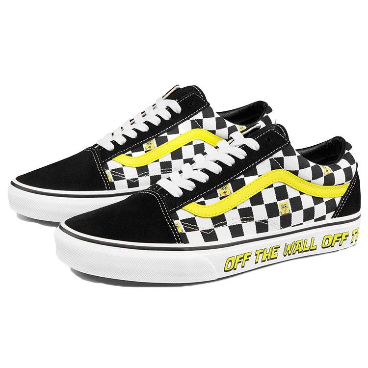 Old Skool Губка Боб Квадратные Штаны x Old Skool Vans 'Off The Wall' VN0A38G19EK