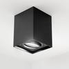 Surface-Mounted Halogen Spot Tube Movable Fixture Amat-L Gu10 Square Black