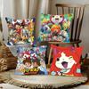 Аниме Y-Yo-kai Watch Наволочка Модная Квадратная Наволочка Спальня Диван Комната Ins Декор Отдых