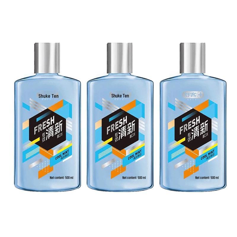 Ополаскиватель для рта Shuke Cool Mint Тройная упаковка