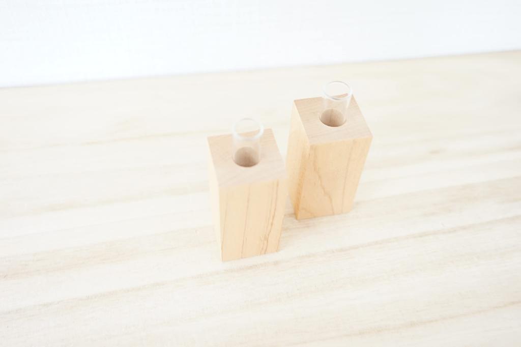 Modern Shinto Shrine: Pair of Maple Sakaki Stands