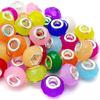 12/30/60 шт. европейские бусины-разделители Lampwork с большими отверстиями, ассорти из европейских бусин для рукоделия, разноцветные для самостоятельного изготовления ожерелий, браслетов, ювелирных изделий