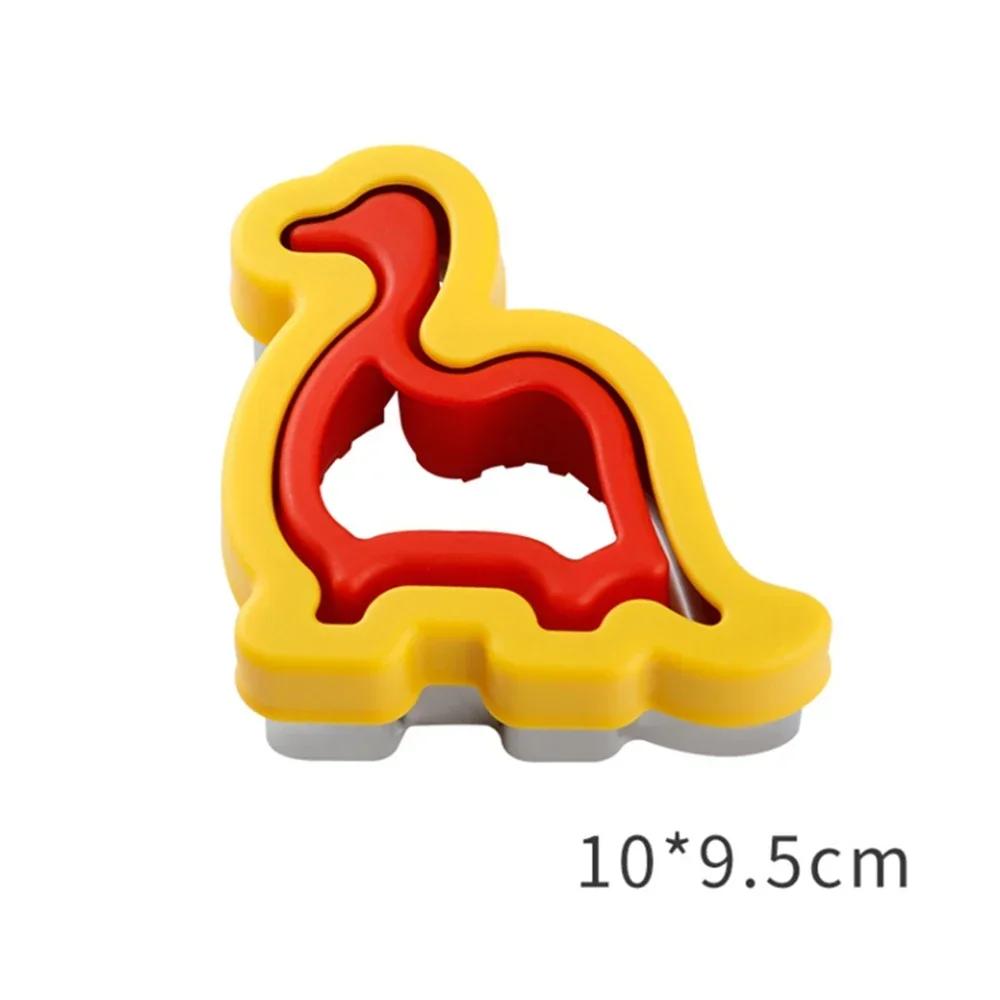 Kitchen Baking Tools Sandwich Cutter And Sealer Set For Children Kids DIY Making Cookies Mold Pancake Maker Embosser Food Molds