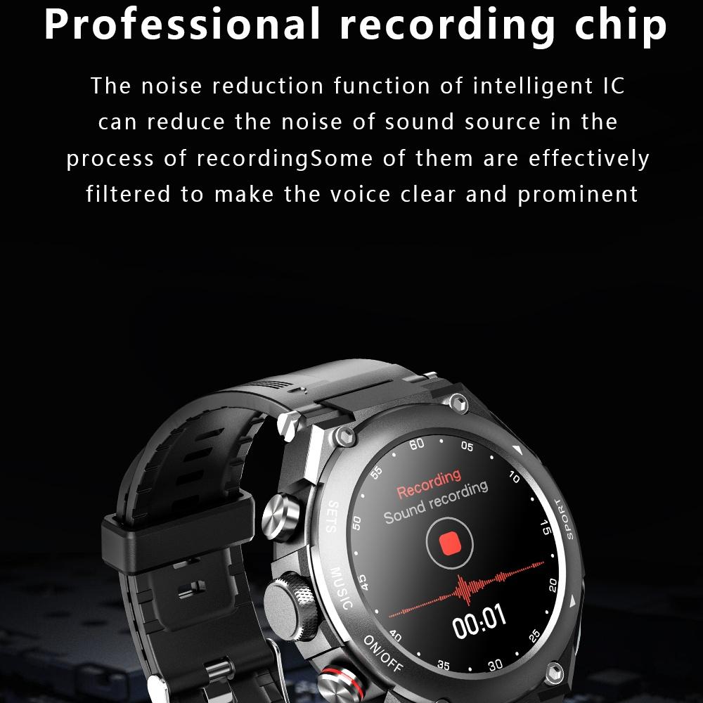 Rainbuvvy T92 Earbud Smartwatch 1.28inch IPS Full Touch 128MB RAM 470mAh BT5.0 TWS IP67 Водонепроницаемый Запись Локальная Музыка Беспроводной Смарт Браслет