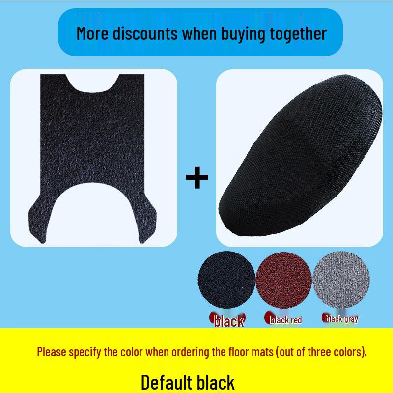 Yadea T12max Electric Scooter Waterproof Anti-slip Coil Foot Mats