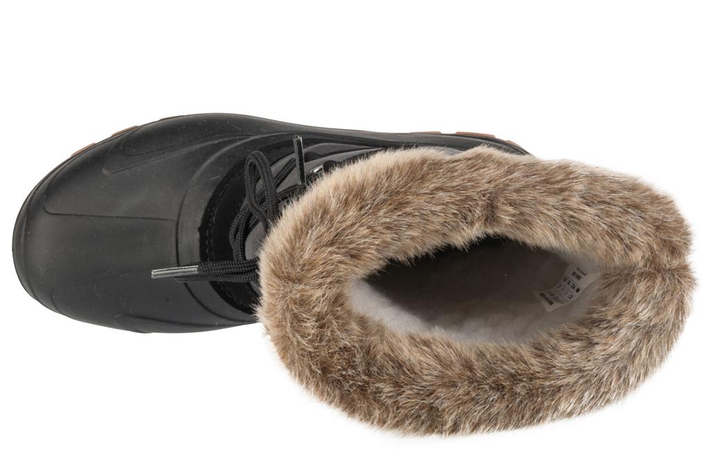 CMP Nietos Low, женские черные зимние ботинки