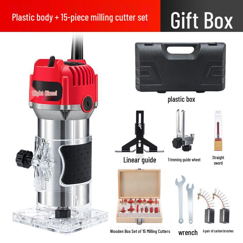 Многофункциональный кромочный фрезер промышленного класса для деревообработки и гравировки