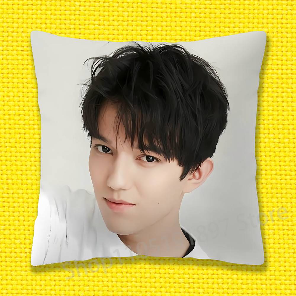 Наволочка для декоративной подушки D-Dimash K-Kudaibergen Для 45x45см 40x40см 30x30см 50x50см 55x55см Квадратная Домашняя Наволочка Чехол
