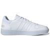 Adidas Neo Hoops 2.0 Non-Slip Durable Low-Top Skate Shoes Women Sneakers White EE7896