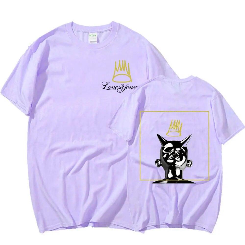 Футболка Rapper J Cole 2014, Born Sinner 2 Love Yourz с буквенным принтом, женская одежда унисекс в стиле Харадзюку, футболка большого размера, мужские топы