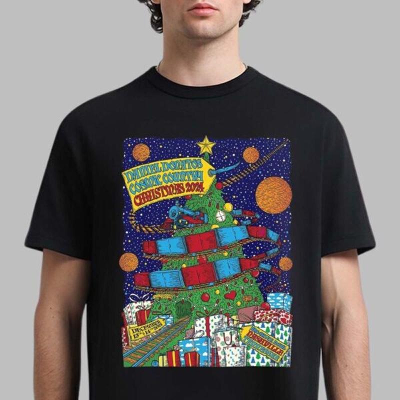 Daniel Donatos Cosmic Country Christmas 2025 Poster Unisex T Shirt Size S 4XL
