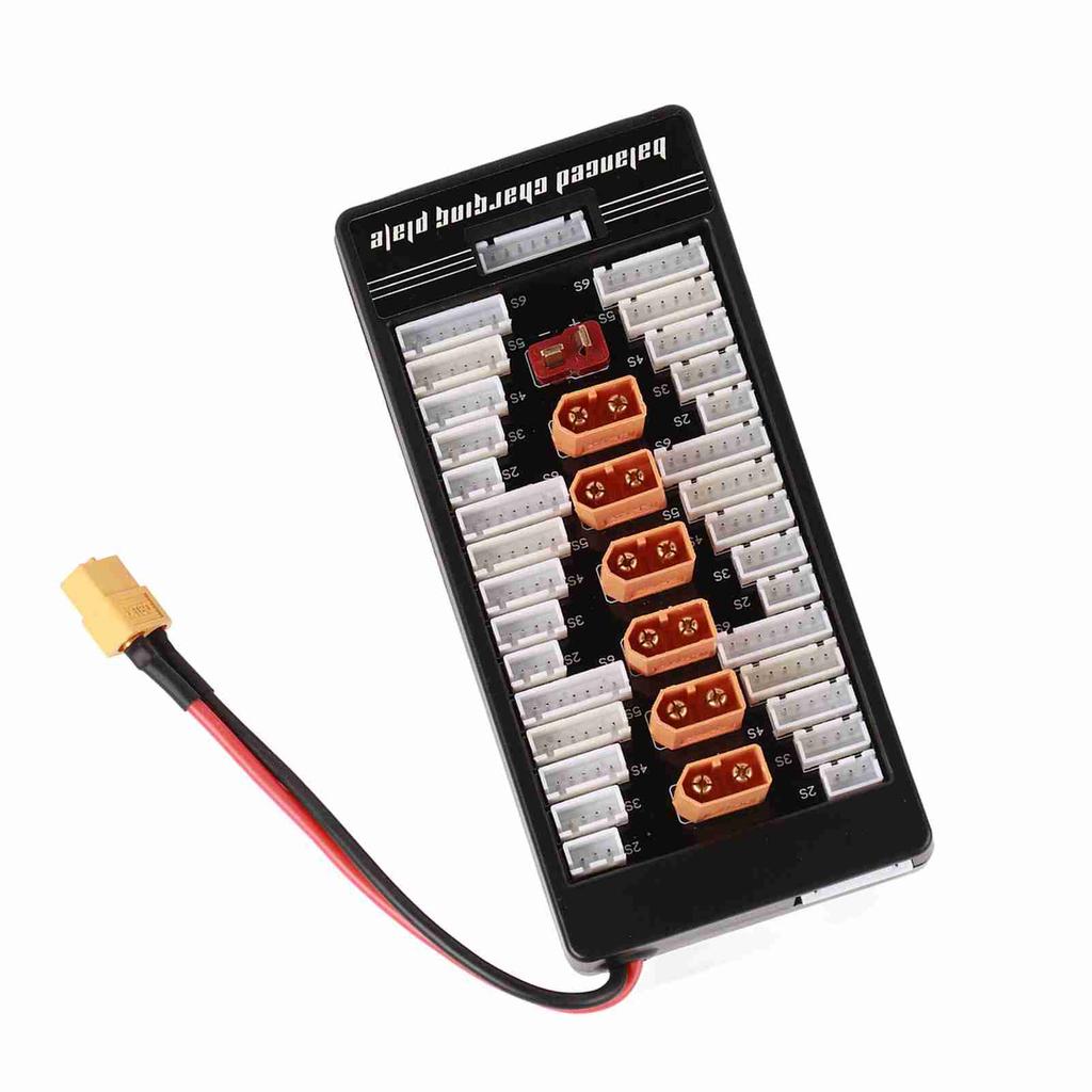Многоканальная параллельная плата для зарядки LiPo 2S-6S с разъемом XT60 для зарядного устройства RC B6AC A6 720i