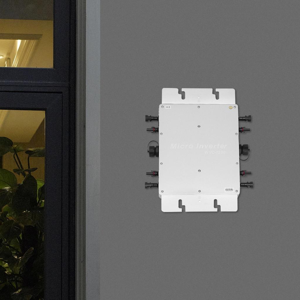 1200W Solar Grid Tie Inverter, Aluminium Alloy Housing Solar Power Inverter, Stable Performance Solar Panel Matching Inverter