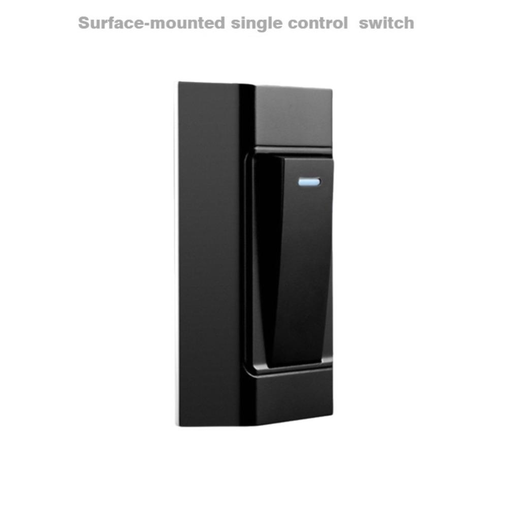 New 1 Gang 1 Way Surface-mounted Control Switch 110~250V Hand-pinched Mini Switch 2 Gang 2 Way Small Switch Bedside