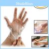 Food Disposable Gloves Grade Transparent Film Cover Thickened Kitchen Takeaway