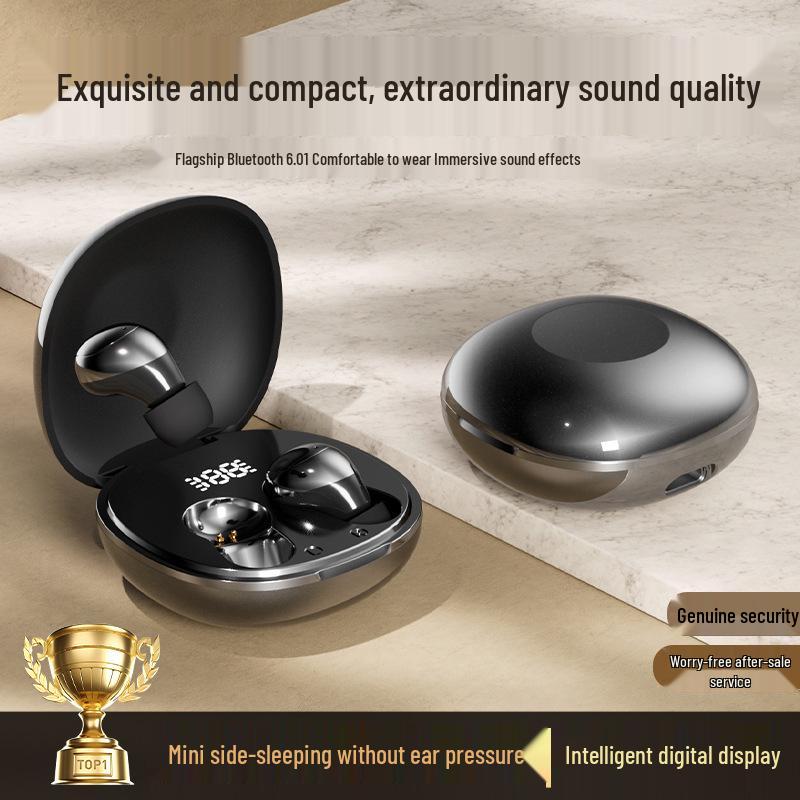 Беспроводные Bluetooth-наушники Invisible Bean Sleep TWS с цифровым дисплеем