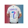 C. Ronaldo Al-nassr White Special Design Adult Football Jersey