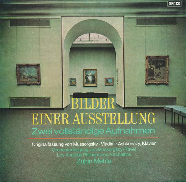 Пластинка МОДЕСТ МУСОРГСКИЙ - ВЛАДИМИР АШКЕН - Bilder Einer Ausstellung (Zwei Voll SAD22017 Decca 1967 Германия Классическая б/у