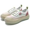 Fila Женские розово-мятно-зеленые низкие кеды на платформе из парусины Медуза F12W421305FCS