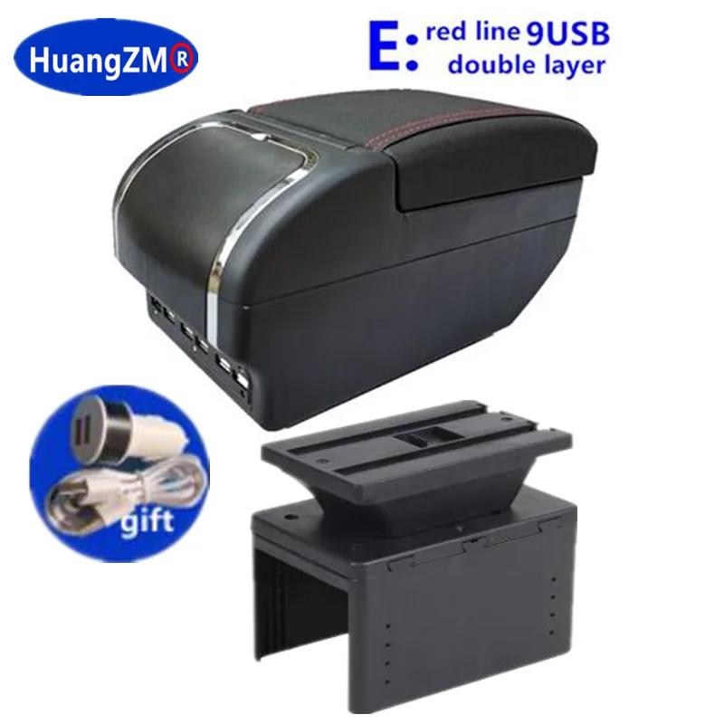 Universal Car Armrest Box Universal Center Centre Console Armrest Large space Central Store Content box with cup holder ashtray